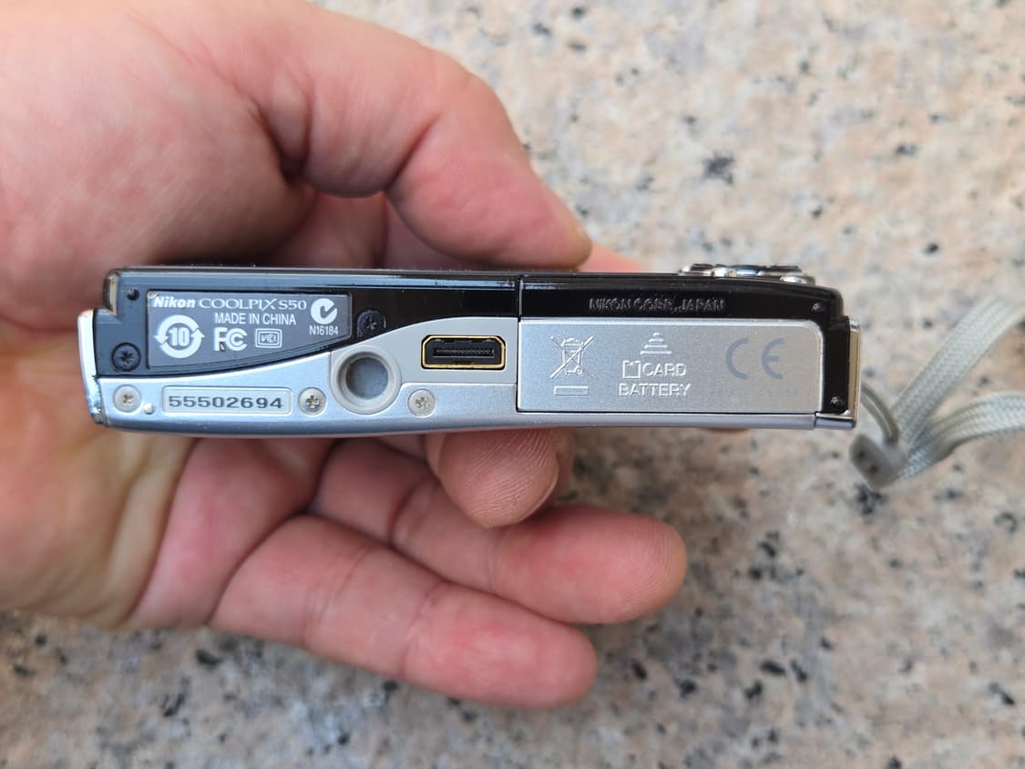 니콘디카 쿨픽스 s50 실버 디카 상품이미지5