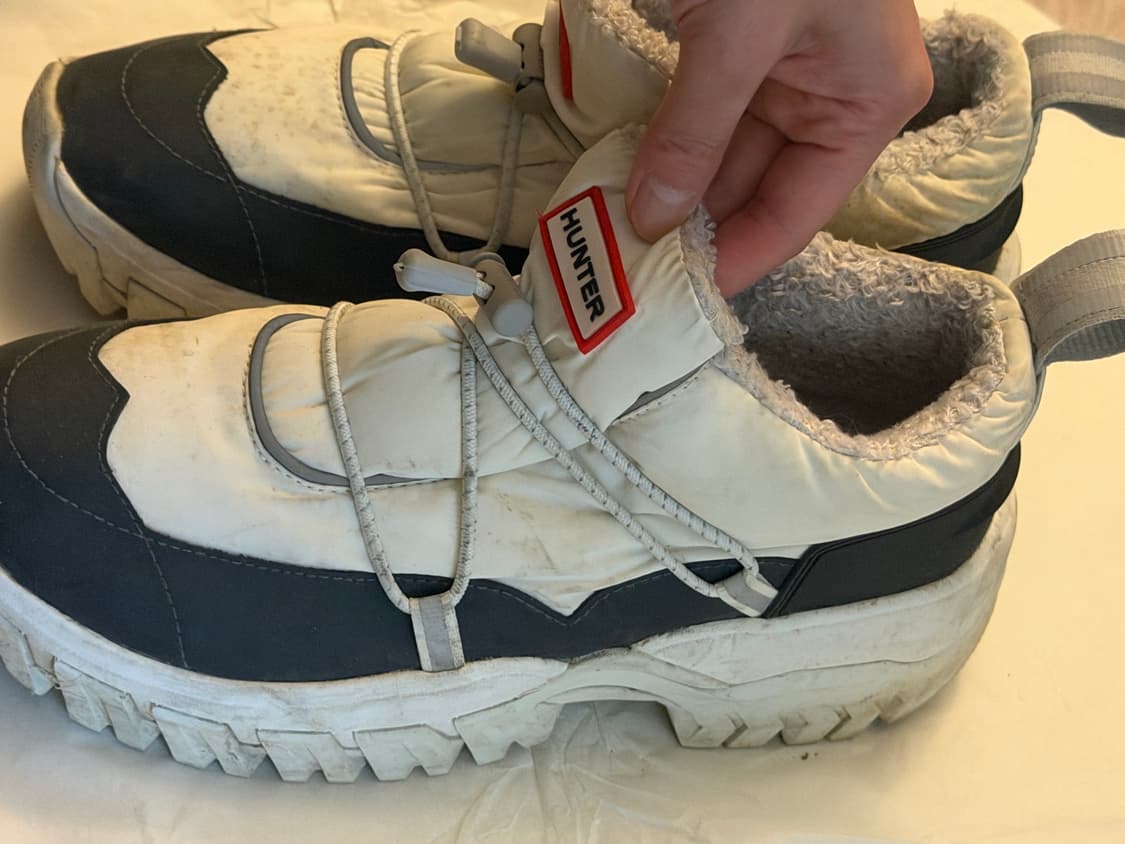 헌터 패딩 운동화 245 size uk 6 상품이미지1