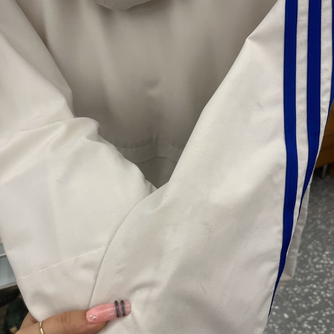 아디다스 올드스쿨 레트로 빈티지 00s 바람막이 자켓 100 C12512 상품이미지9
