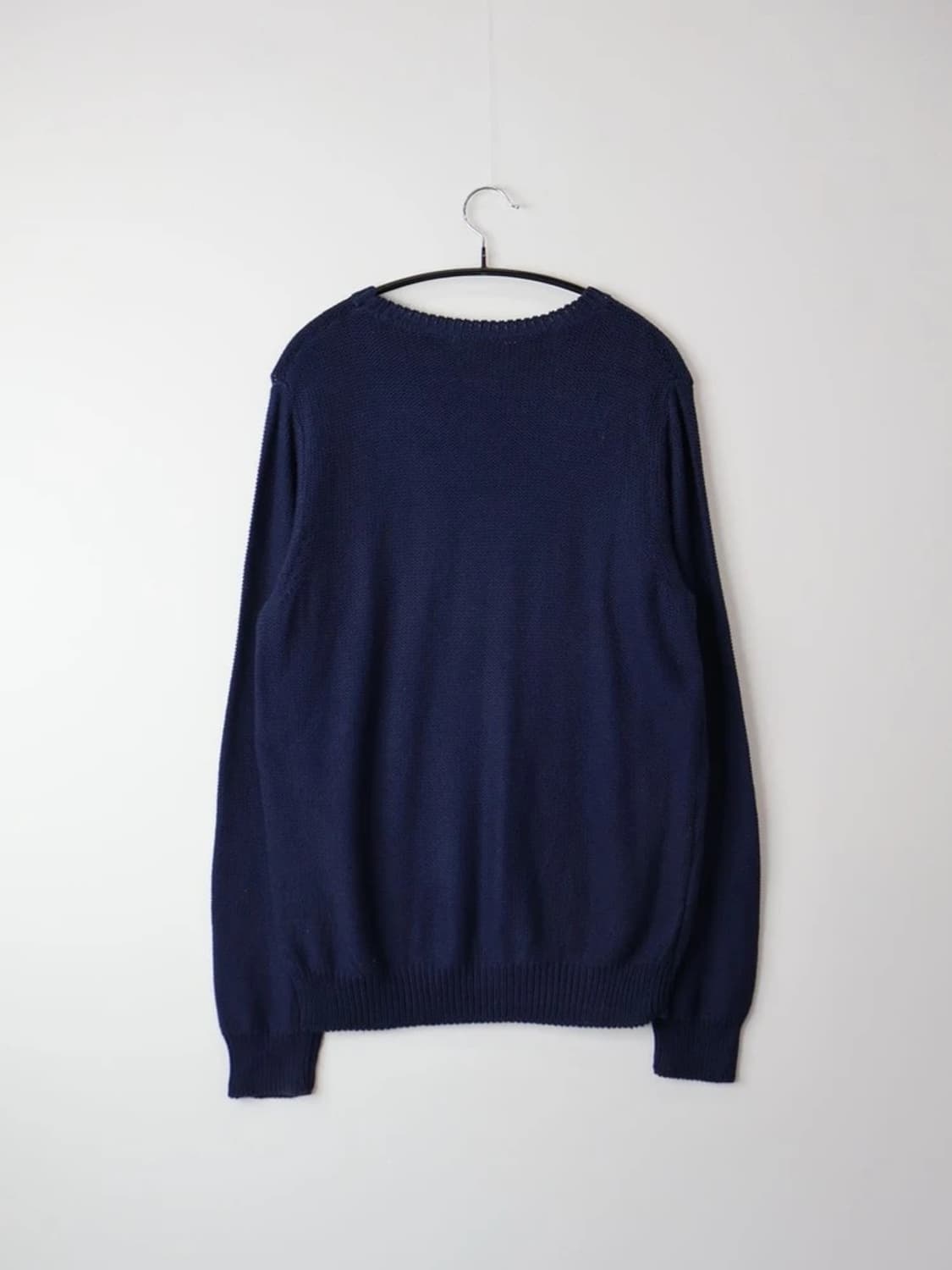 APC Navy Crew Knit Sweater 상품이미지4