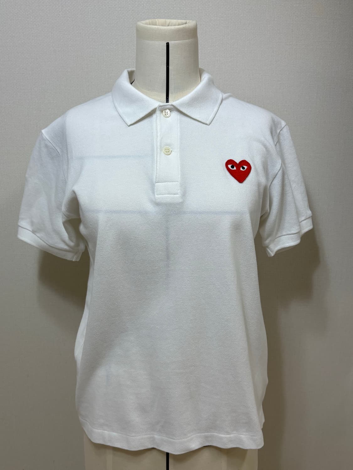 꼼데가르송 comme des garsons play 카라티 흰색 S 상품이미지1