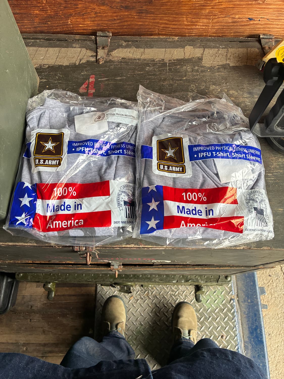 U.S. ARMY IPFU T-SHIRT (95-100) 미개봉 상품이미지8