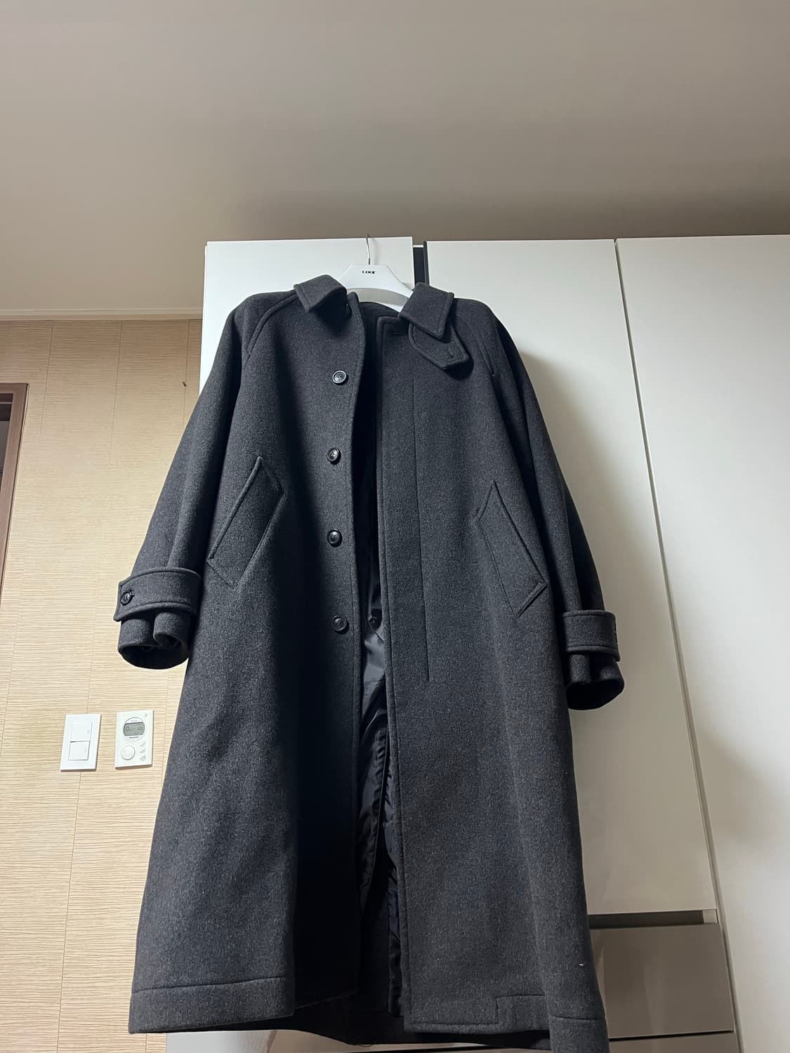 [S] 쿠어 MTR 멜란지토프 발마칸 코트 상품이미지1