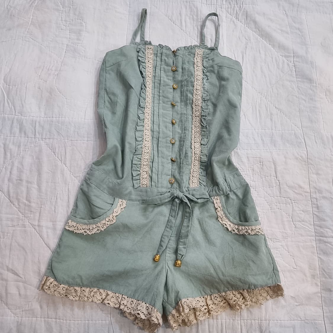 Liz Lisa 로맨틱 레이스 올인원 점프수트 상품이미지1