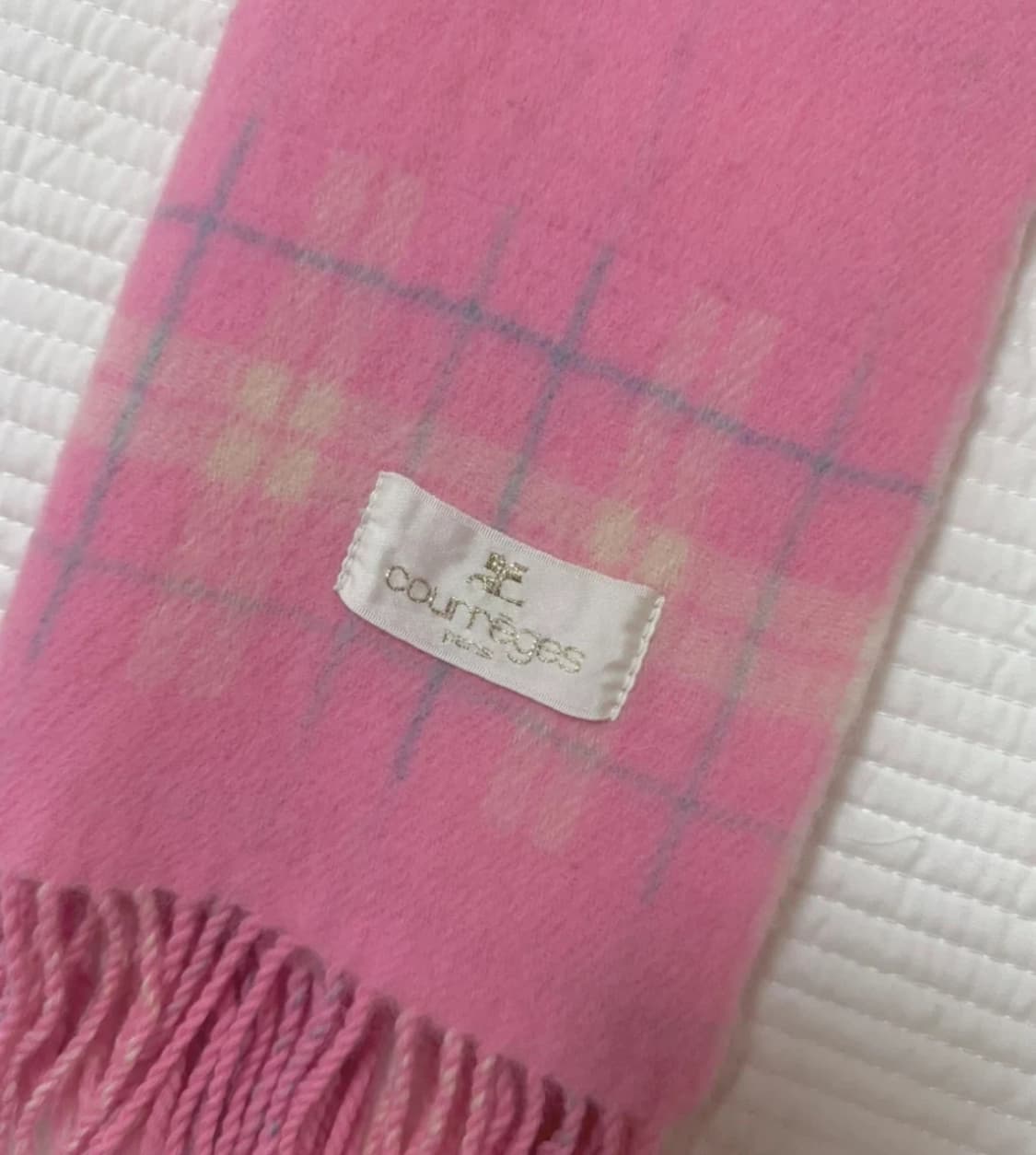 꾸레쥬 Courreges 양모 머플러 상품이미지3