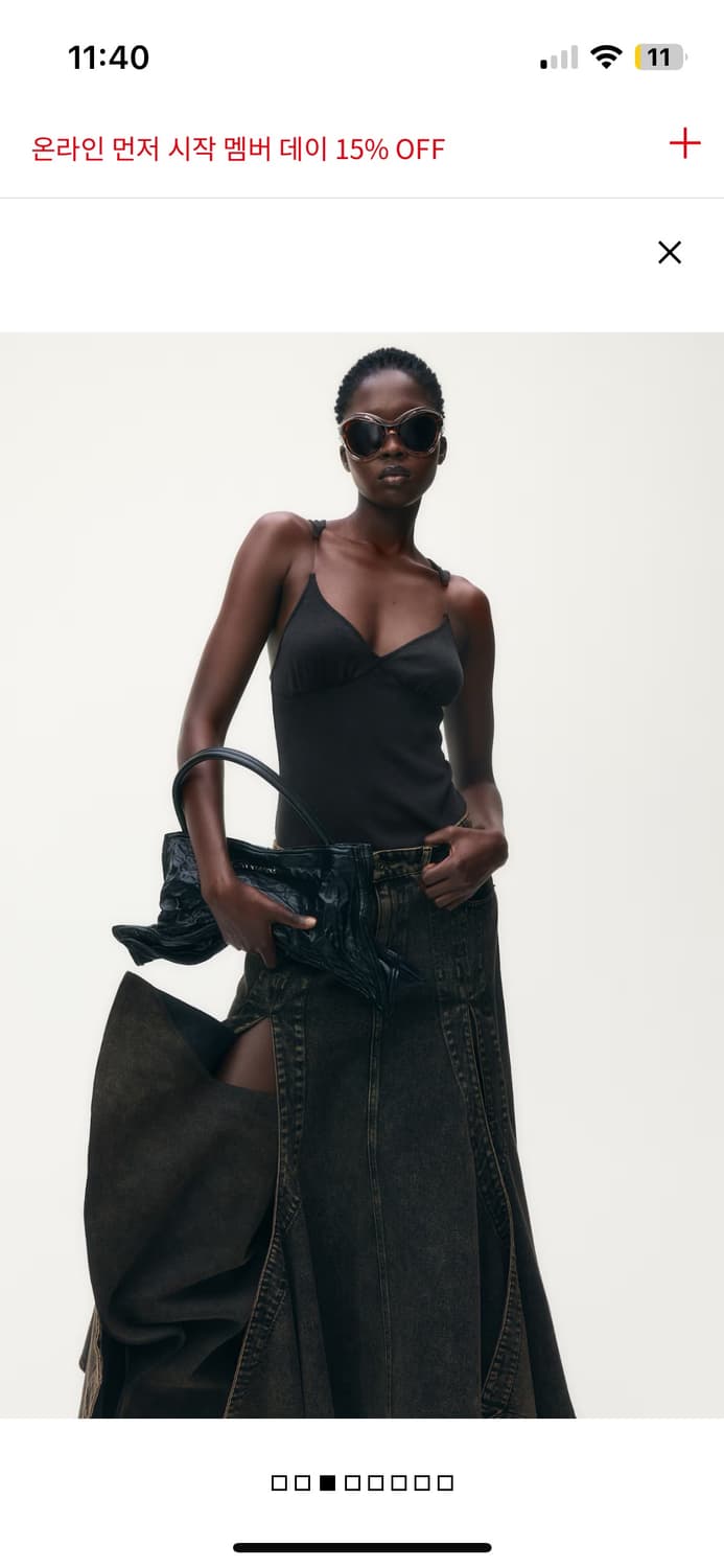 H&M 글렌마틴스 슬리브리스 탑 상품이미지1