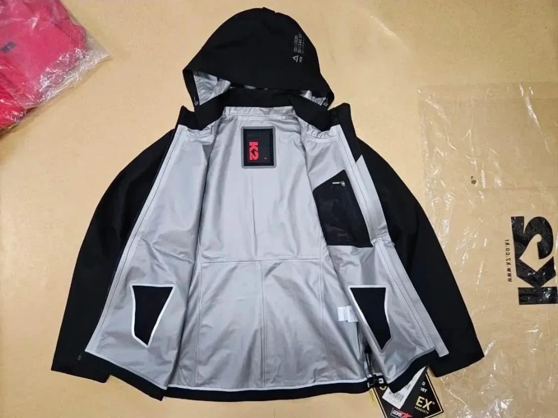 (새제품)K2 여성 고어텍스  자켓(블랙,다크레드)등산,트레킹95~105 상품이미지3