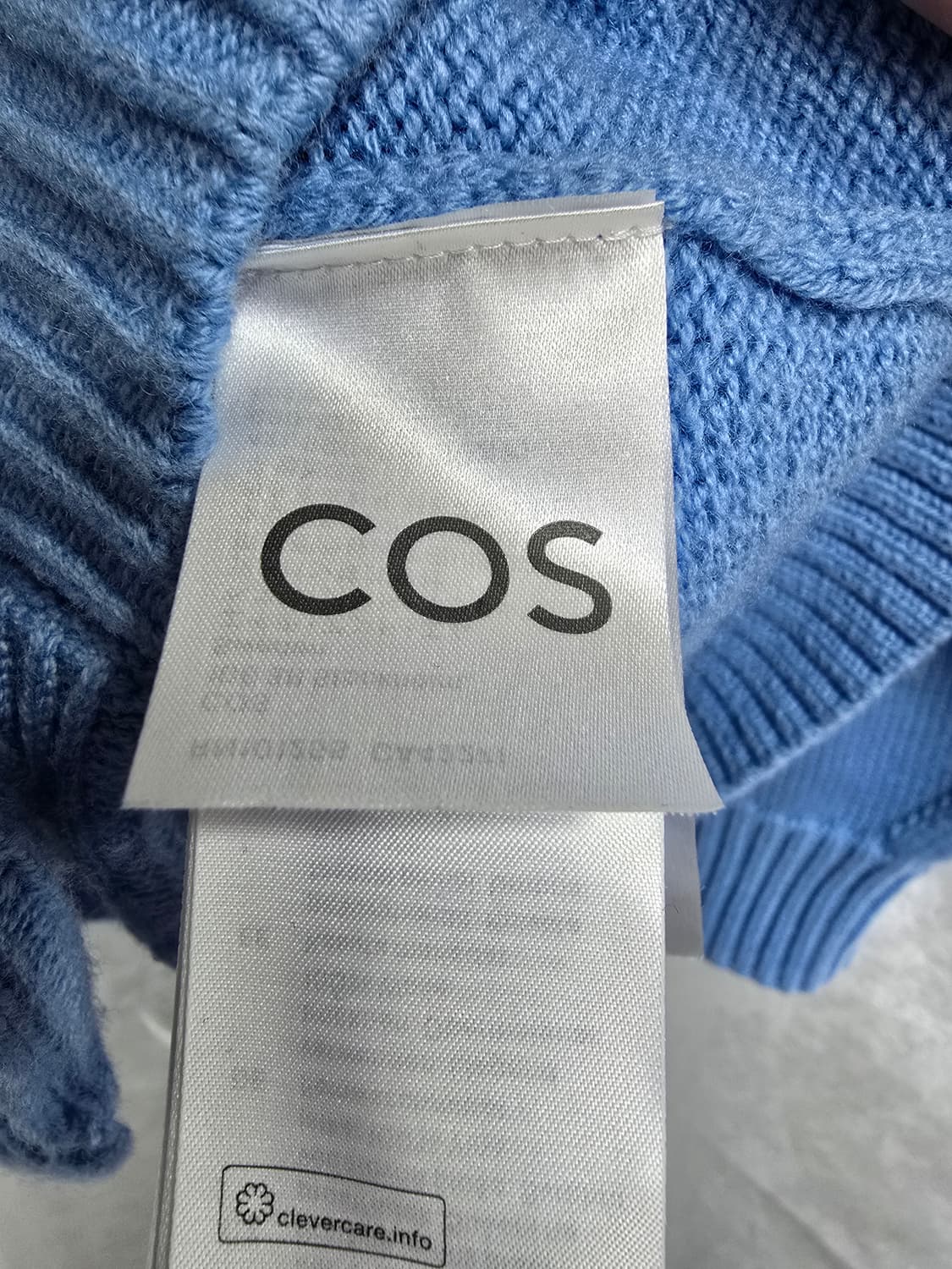 COS 코스 블루 가디건 (1516) 상품이미지4