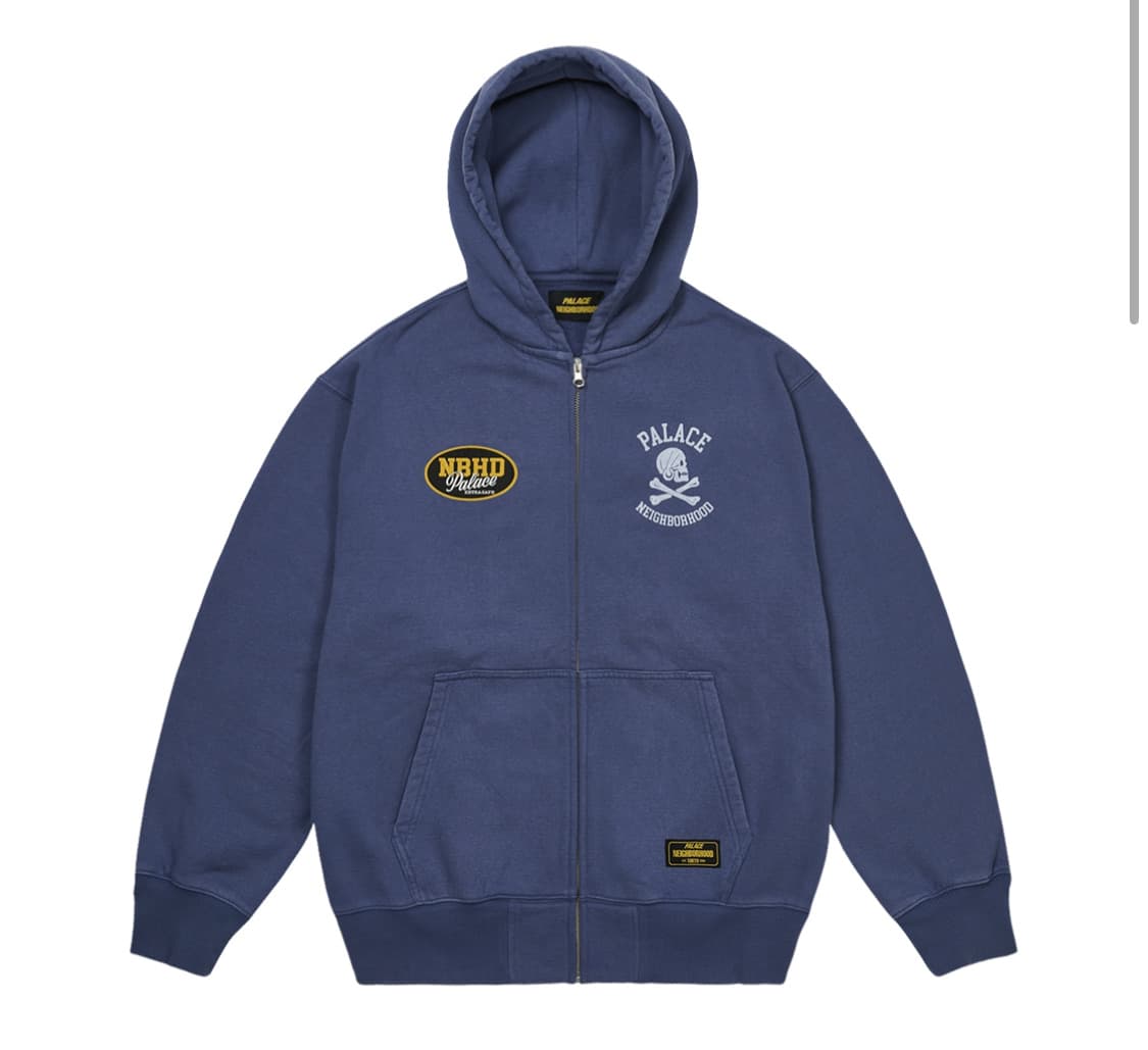 팔라스 x 네이버후드 스컬 집 후드 XXL 상품이미지2