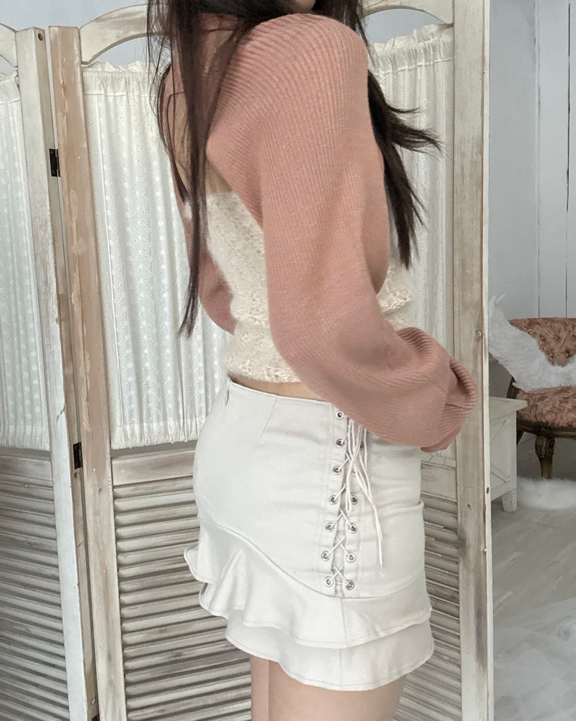 SLY brick body less knit top 상품이미지7