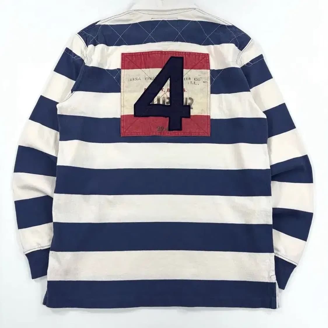 폴로 랄프로렌 장미패치 럭비티 상품이미지4