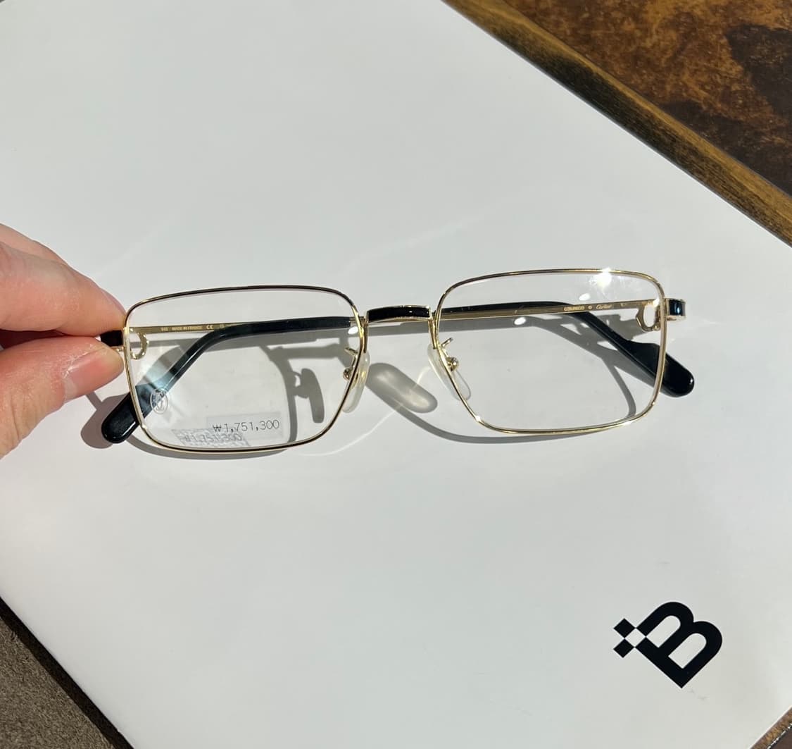 까르띠에 금테 안경  상품이미지3