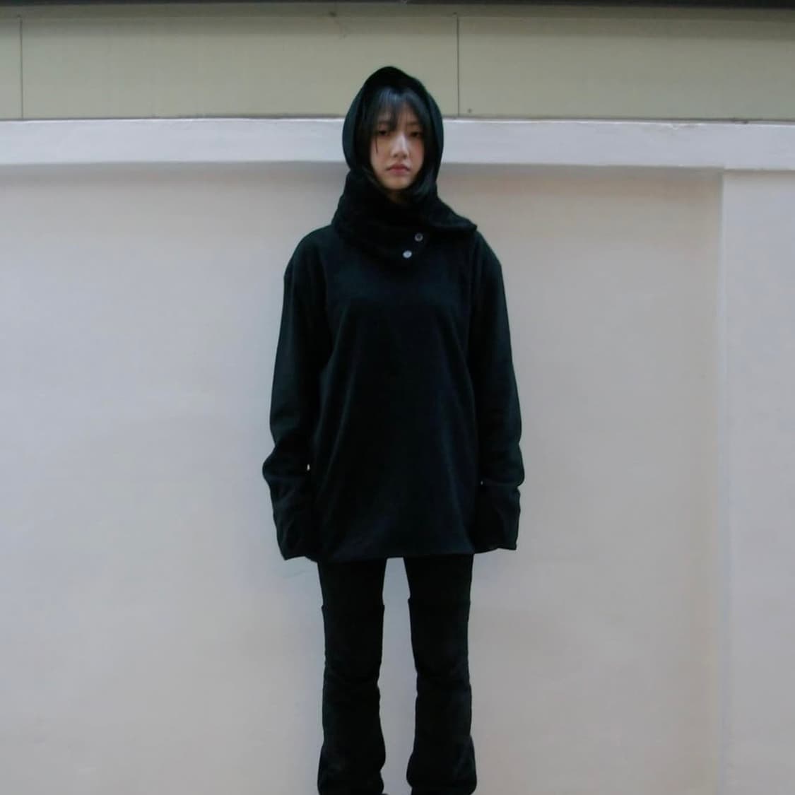 지초이 25-004 쇼퍼백 & 플리스 후디 & 넥워머 상품이미지2