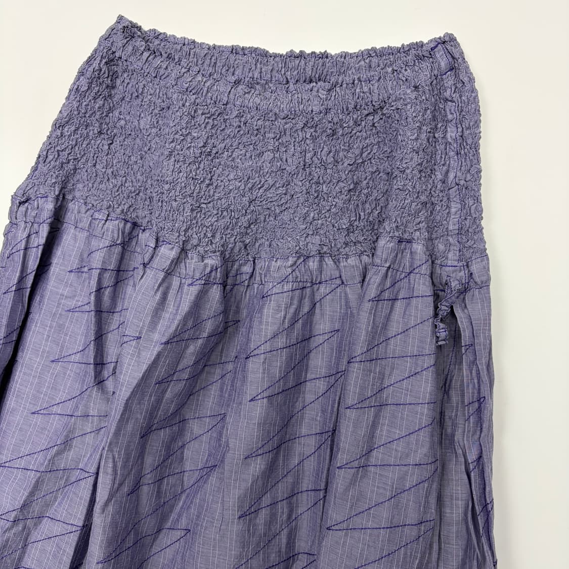 데드스탁 이세이미야케 주름 패턴 스커트 치마 상품이미지3
