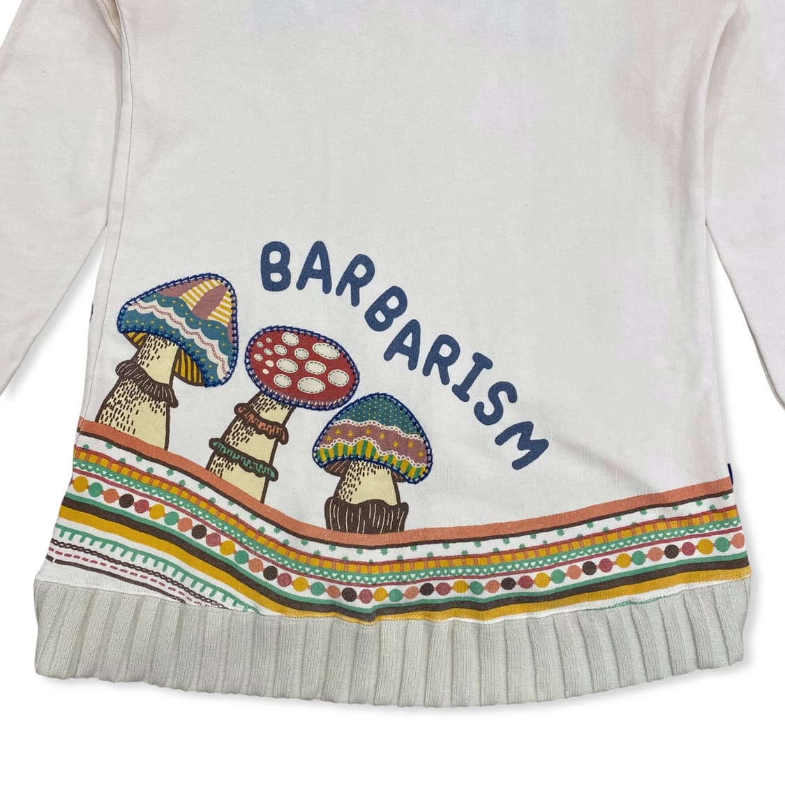 Beige Mushroom Detail Long Top 상품이미지3