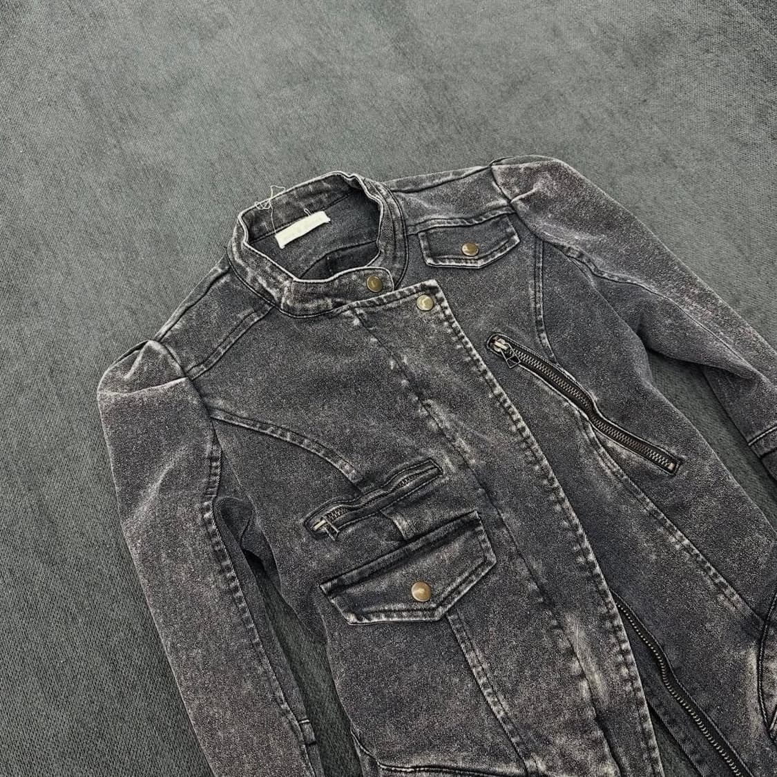 Stone washing denim jacket 상품이미지4
