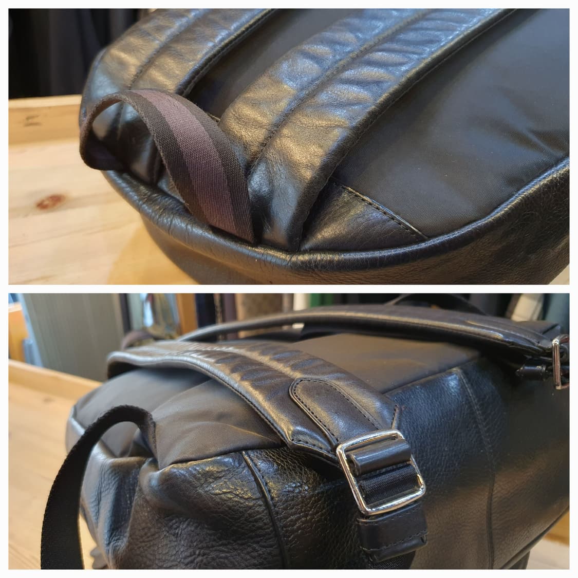 코치 레더 백팩 상품이미지7