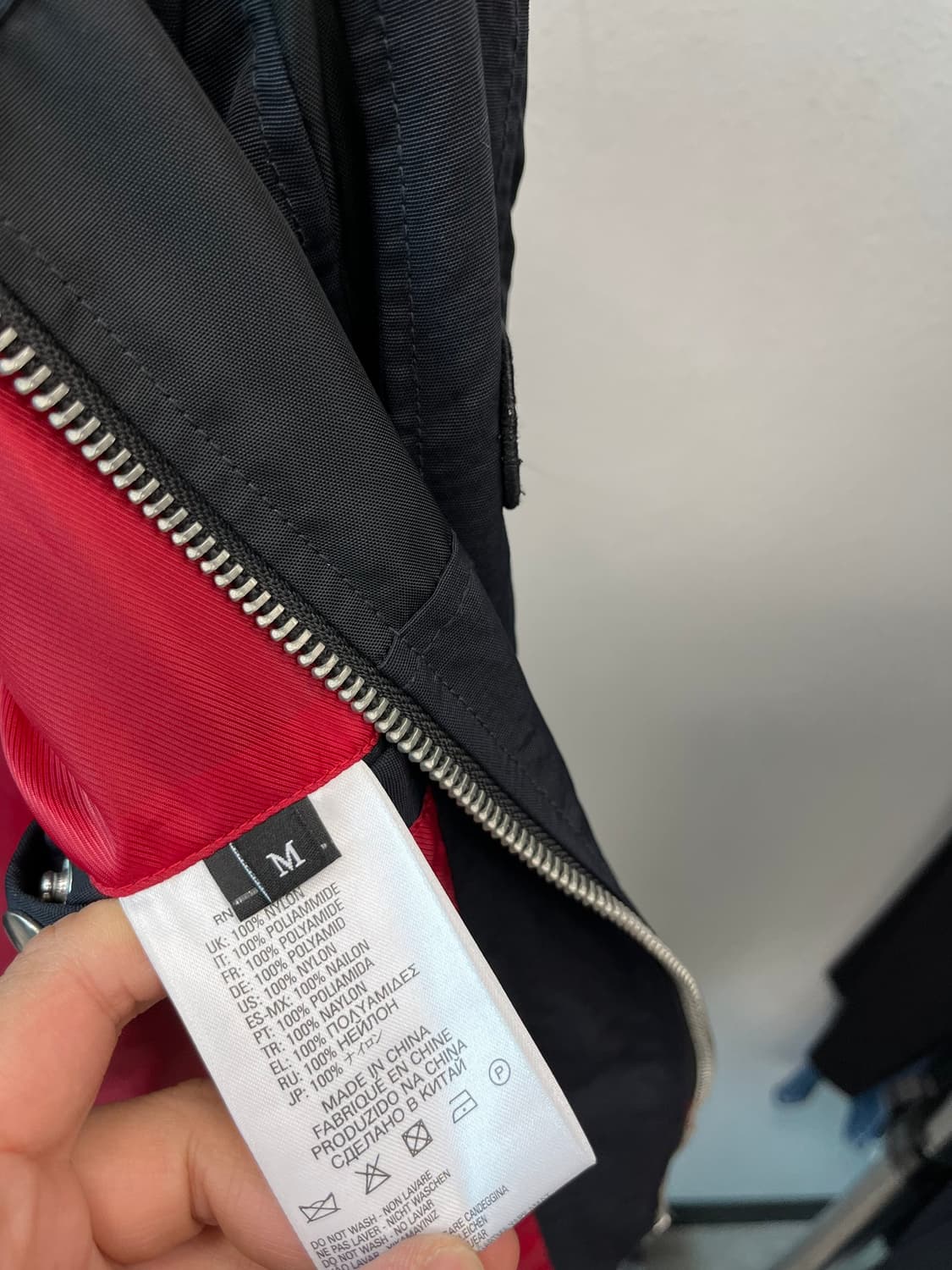 95) 디젤 나일론 라이더자켓  상품이미지8