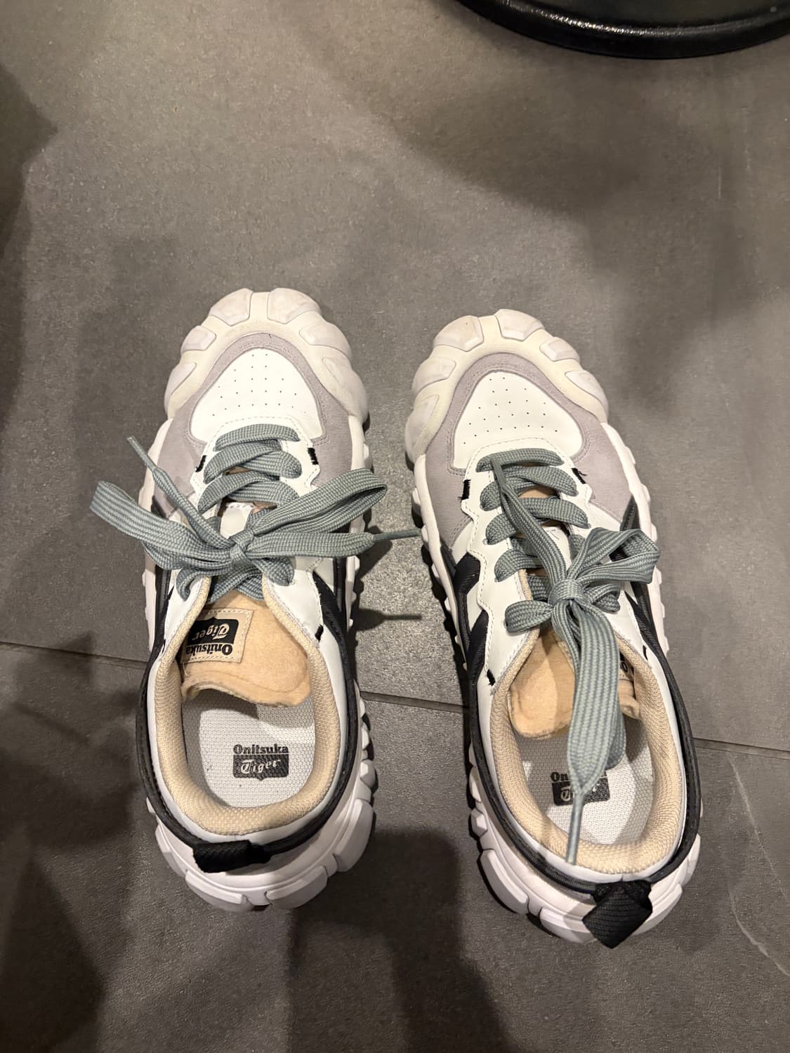 오니츠카 타이거 덴티그레 LS 화이트 그래파이트 그레이 265 상품이미지2