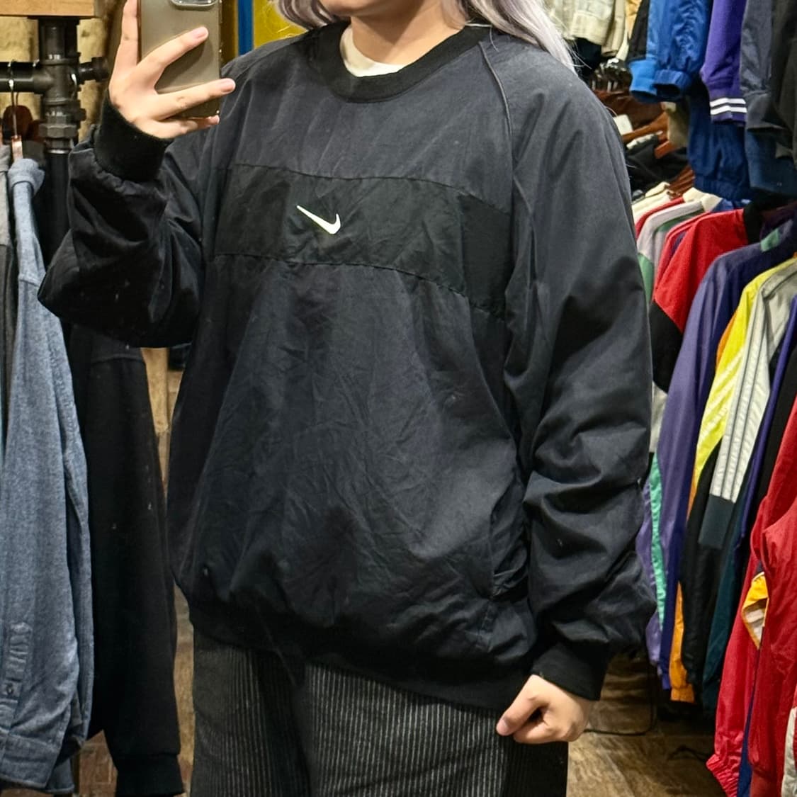 [HI] 나이키 올드스쿨 웜업 블랙 상품이미지4