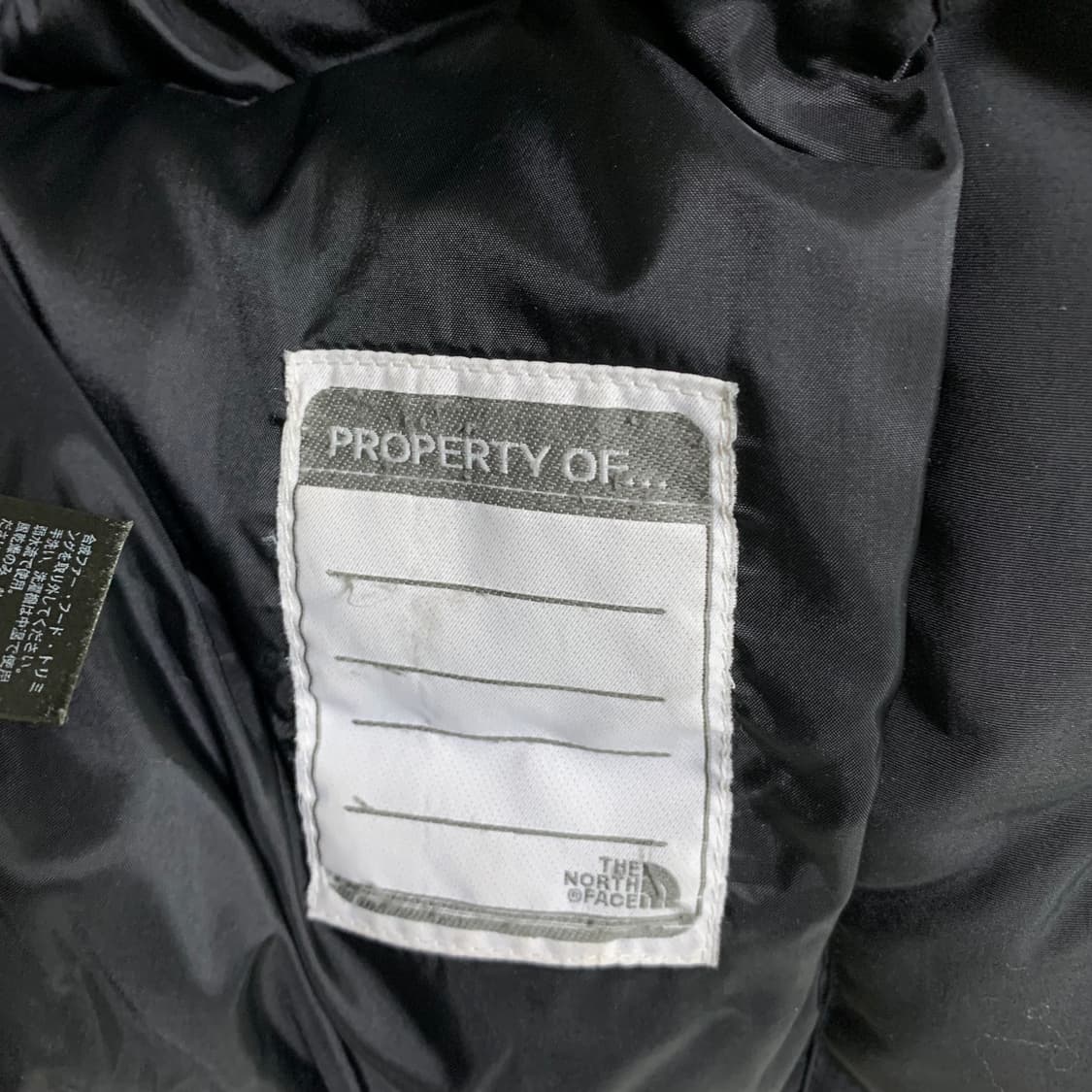 노스페이스 빈티지 블랙 후드 바람막이 패딩 자켓 상품이미지6