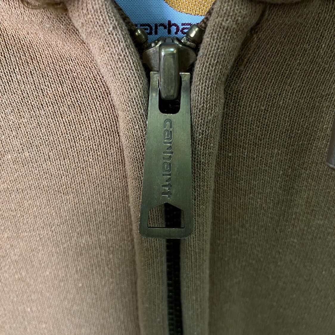 칼하트 레인 디펜더 써멀 베이지 후드집업 S 상품이미지8