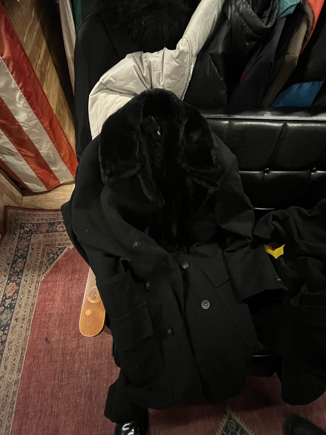 급처))베르사체 퍼 코트 상품이미지1