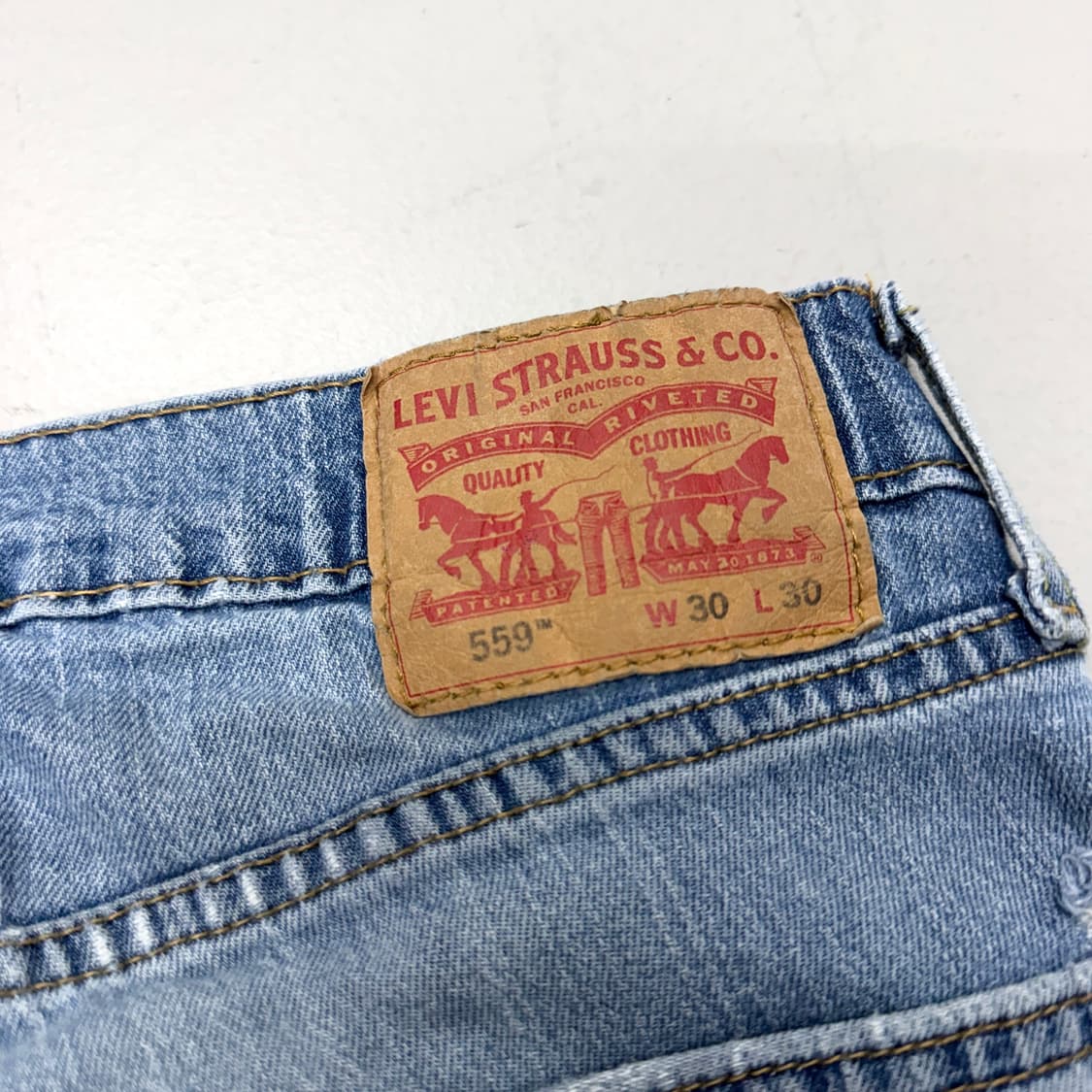 리바이스 559 새깅 워싱 스케이터 데님팬츠 상품이미지6