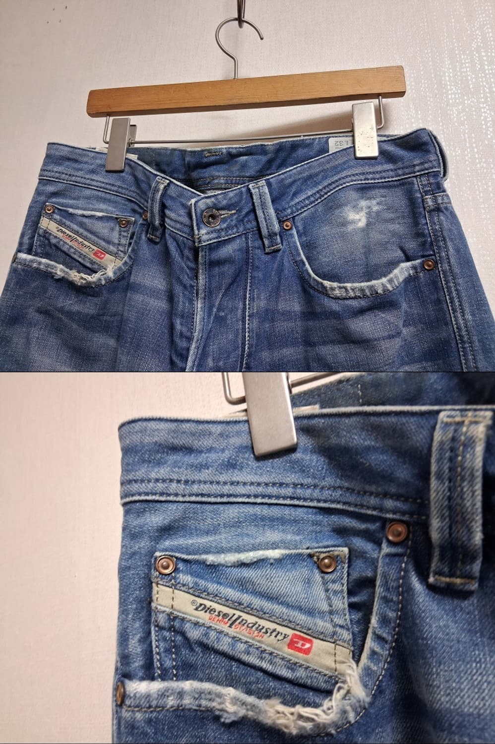 일본구제 디젤 빈티지청바지 32인치
원산지 이탈리아 디젤정품 상품이미지3