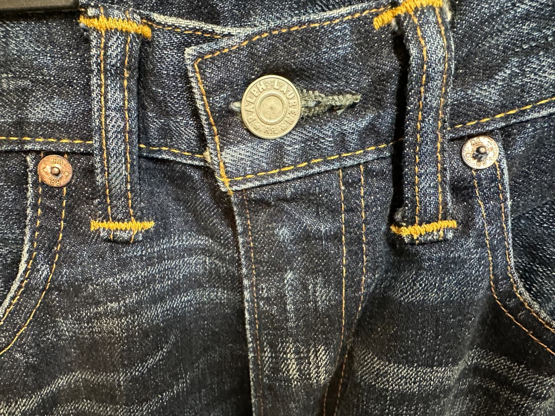 더블알엘 RRL 하이슬림 베이뷰 셀비지진(30X30) 상품이미지5