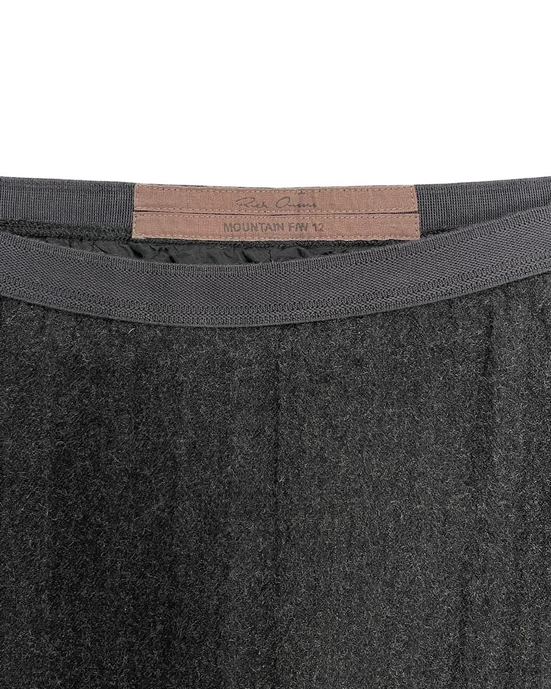 릭 오웬스 12AW “MOUNTAIN” 울 펜슬 스커트 상품이미지8