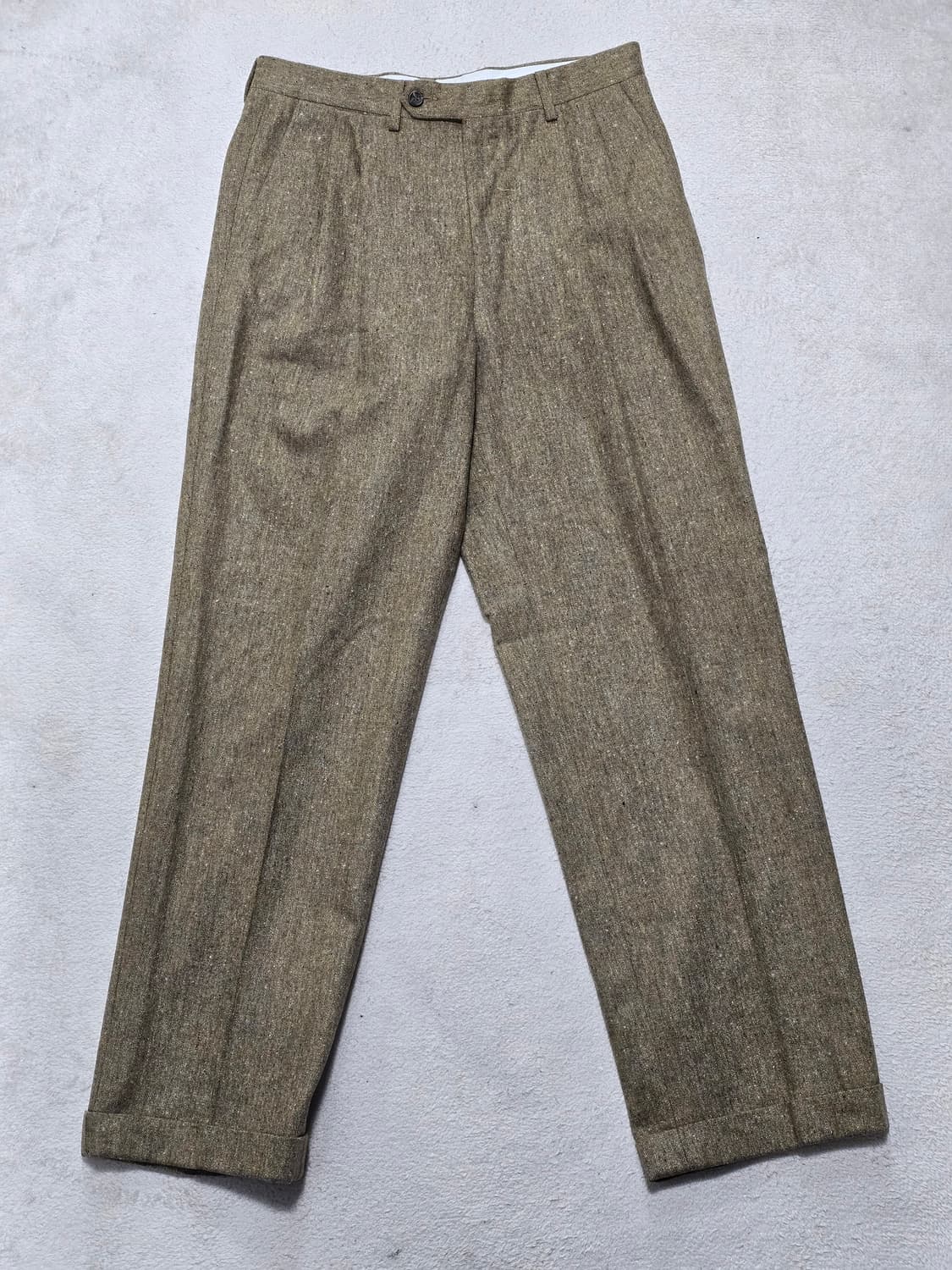 크리스찬 디올 헤링본 울 팬츠 상품이미지1