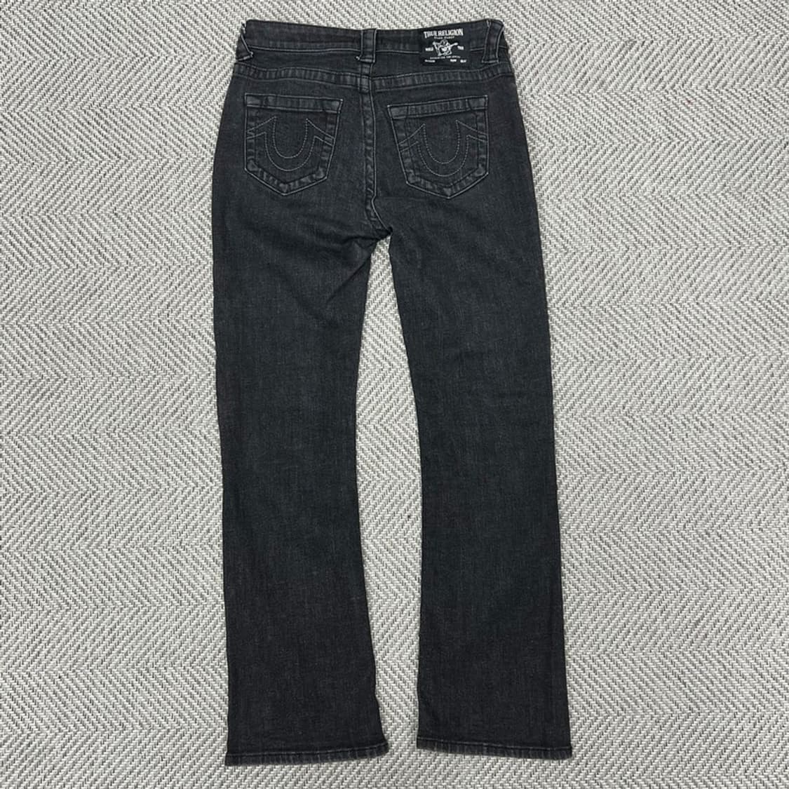 트루릴리전 흑청 로우라이즈 팬츠 v0741 상품이미지2