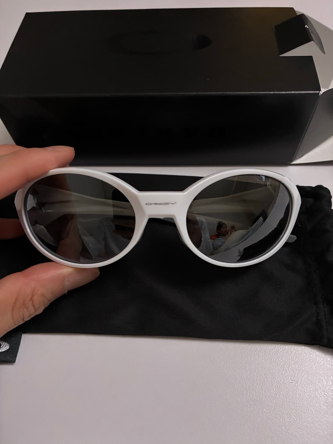 오클리 아이자켓 리덕스 화이트 상품이미지2