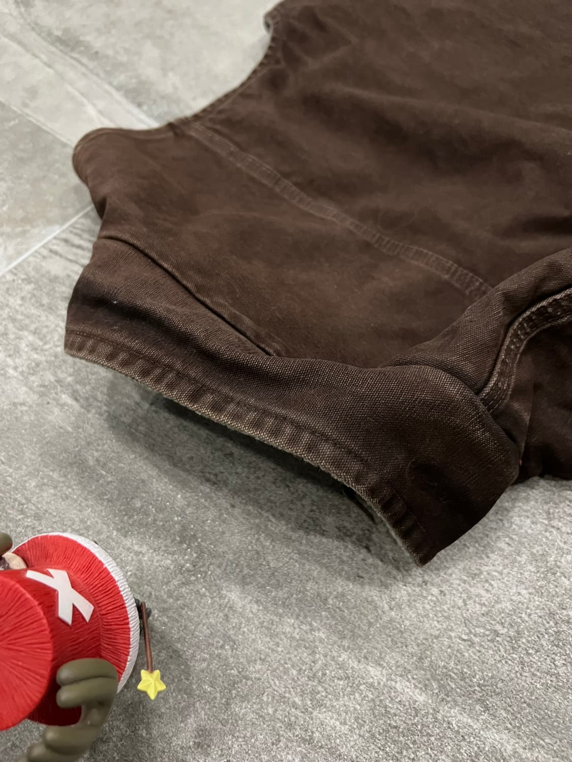 (M)칼하트 셰르파 넥 조끼베스트 V33 DKB 다크브라운 상품이미지8