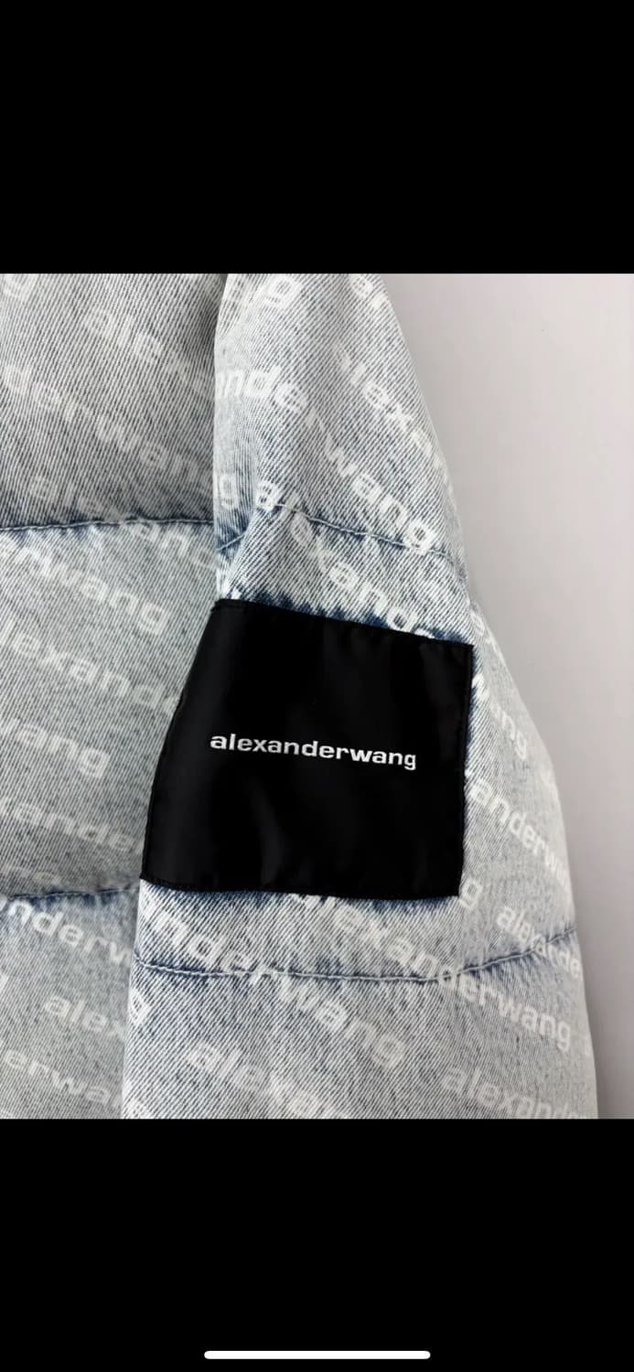 알렉산더왕 트롱프뢰유 데님 푸퍼 숏패딩 H2252 상품이미지3