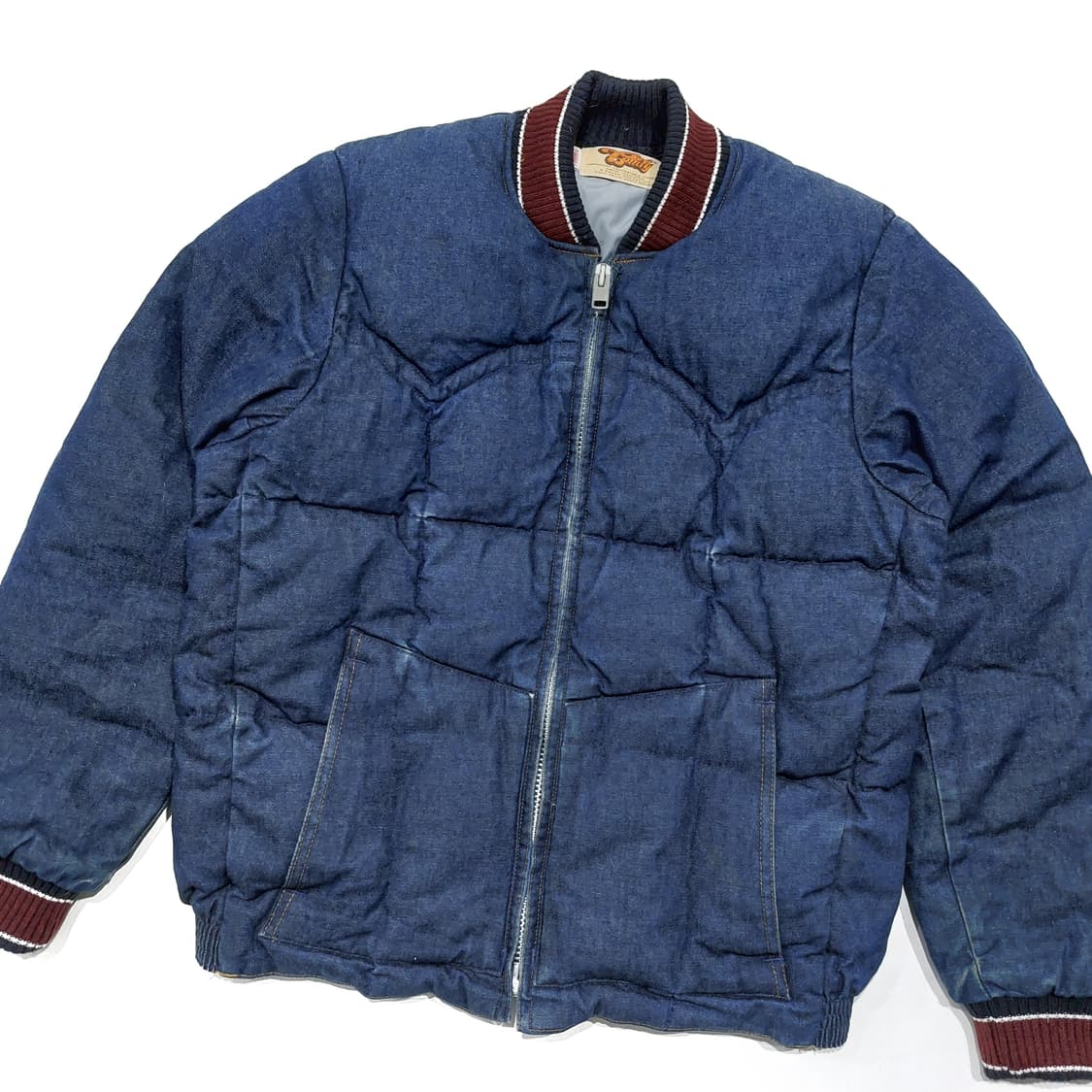 comfy 80s 웨스턴 데님 다운 자켓 (100) m 상품이미지3