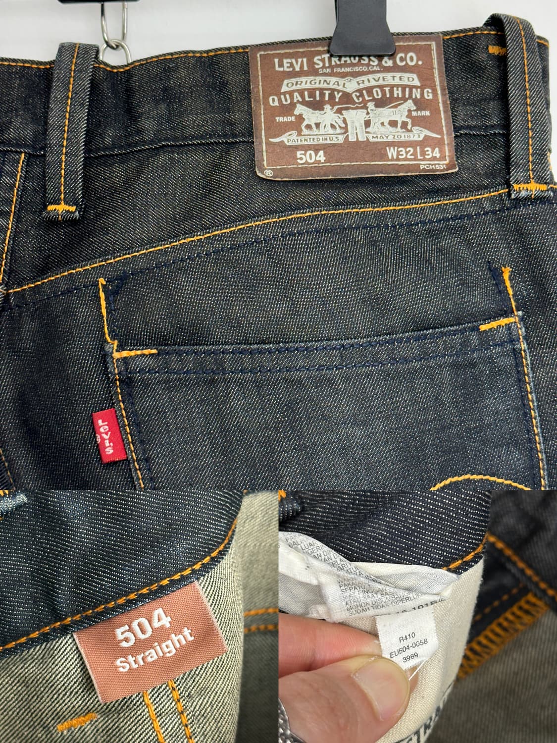 Levi’s 504 Straight Denim Pants 상품이미지9