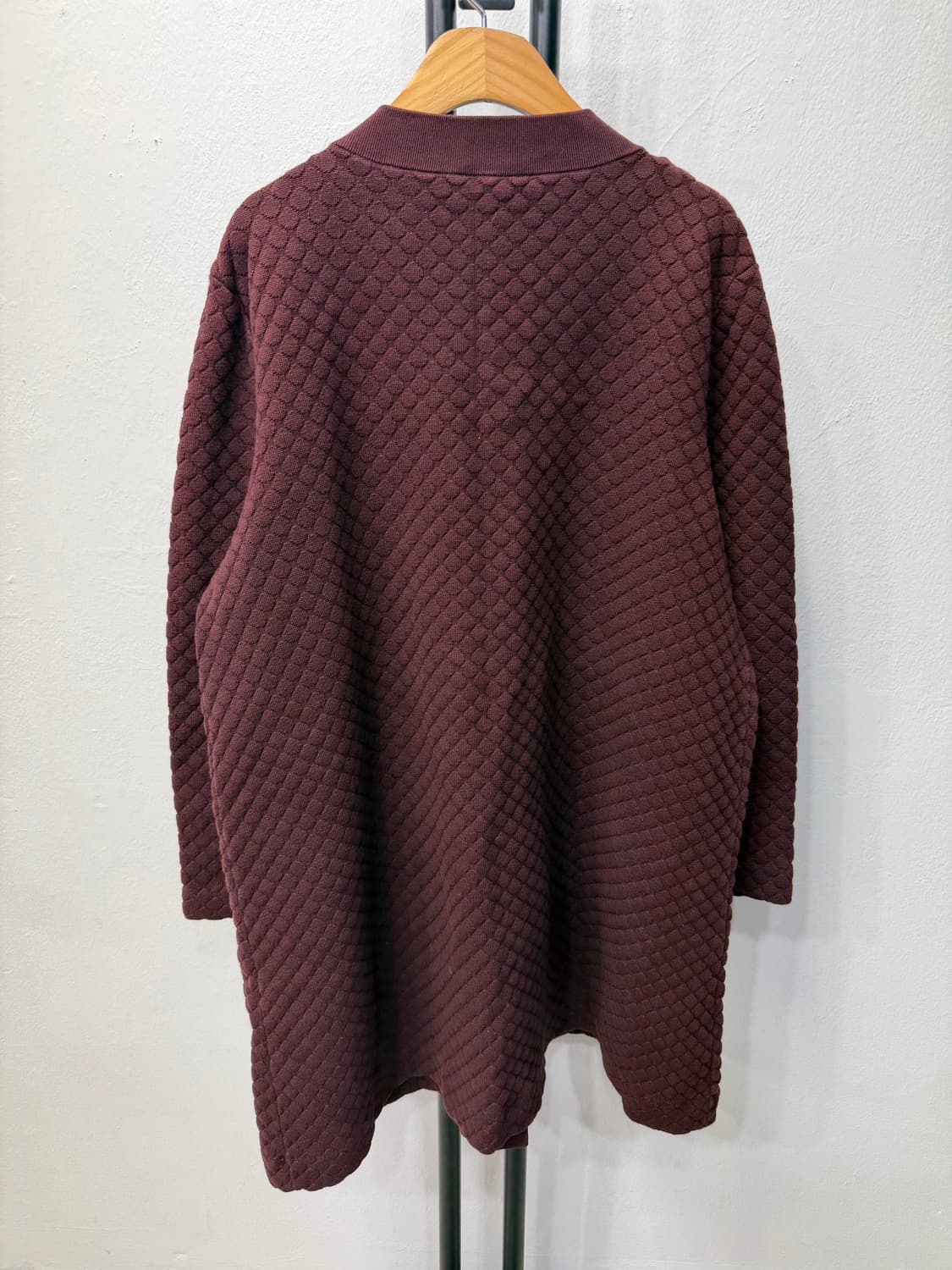 정품) COS 코스 퀼팅 브라운 가디건 자켓 L 상품이미지4