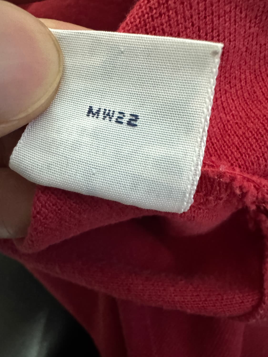 폴로 랄프로렌 올드스쿨 반팔 카라 티셔츠 M 레드 상품이미지5