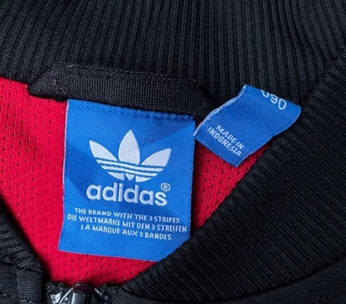 아디다스 검빨 블랙 여자 트랙탑 져지집업 90/S 상품이미지4