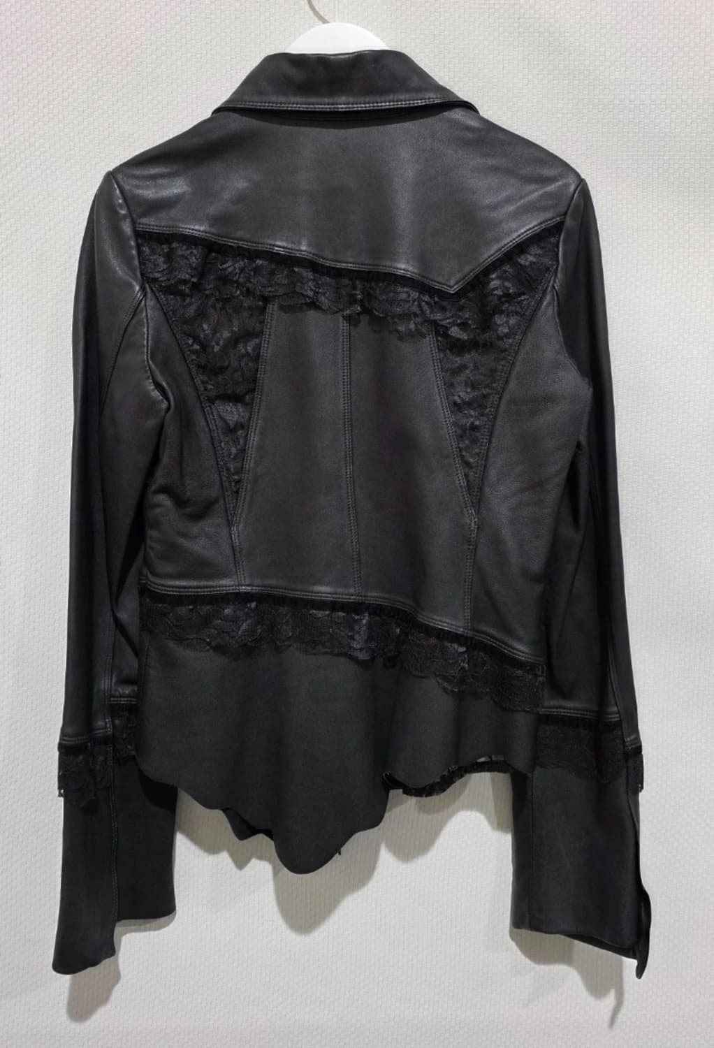 고스 펑크 블랙 빈티지 레더 자켓 55 상품이미지4