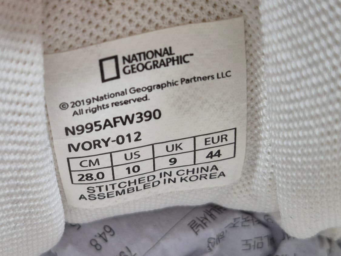 내셔널지오그래픽 남성 스니커즈 280 상품이미지9