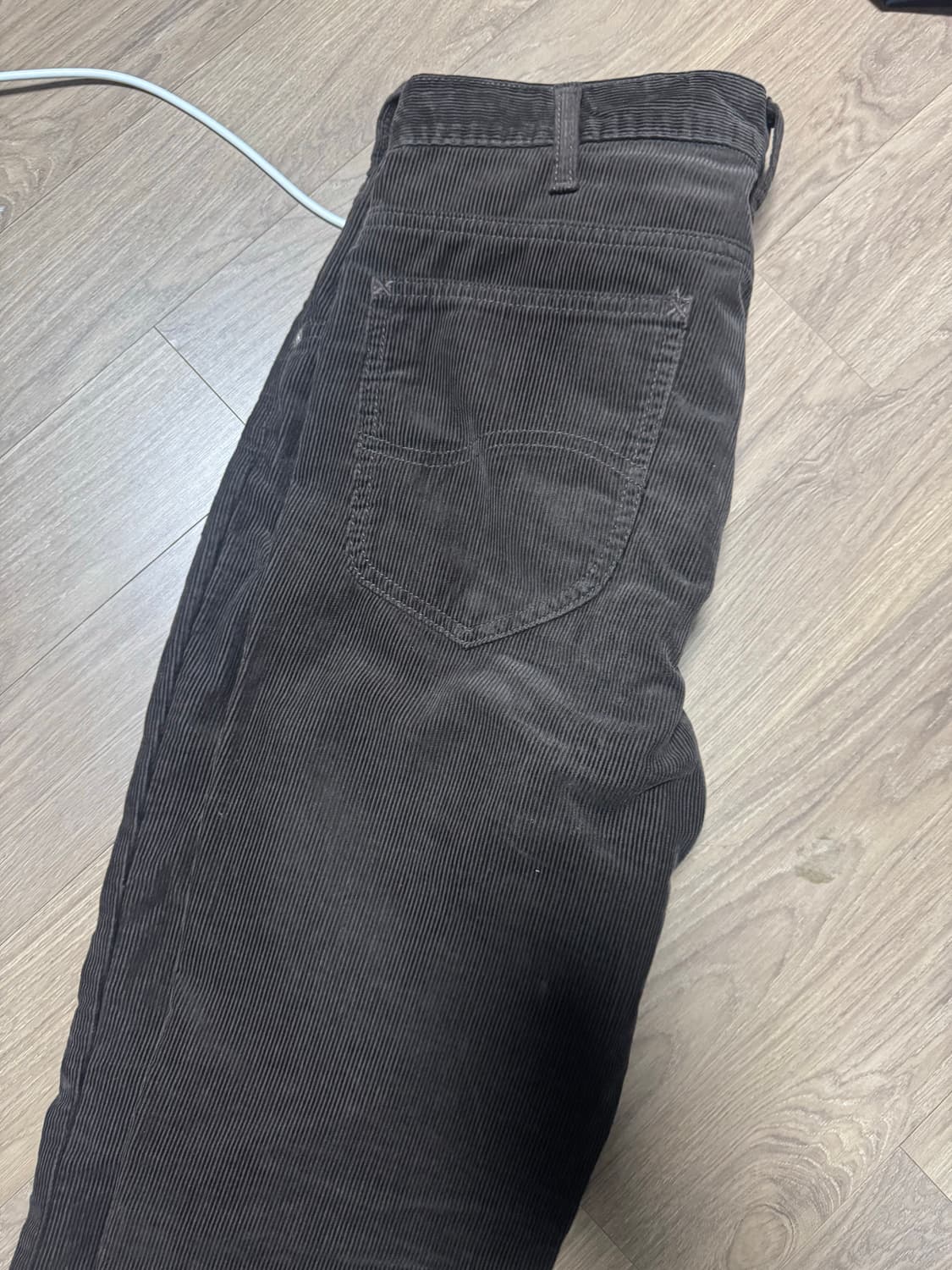 Lee 코듀로이 부츠컷 M 다크브라운 상품이미지3