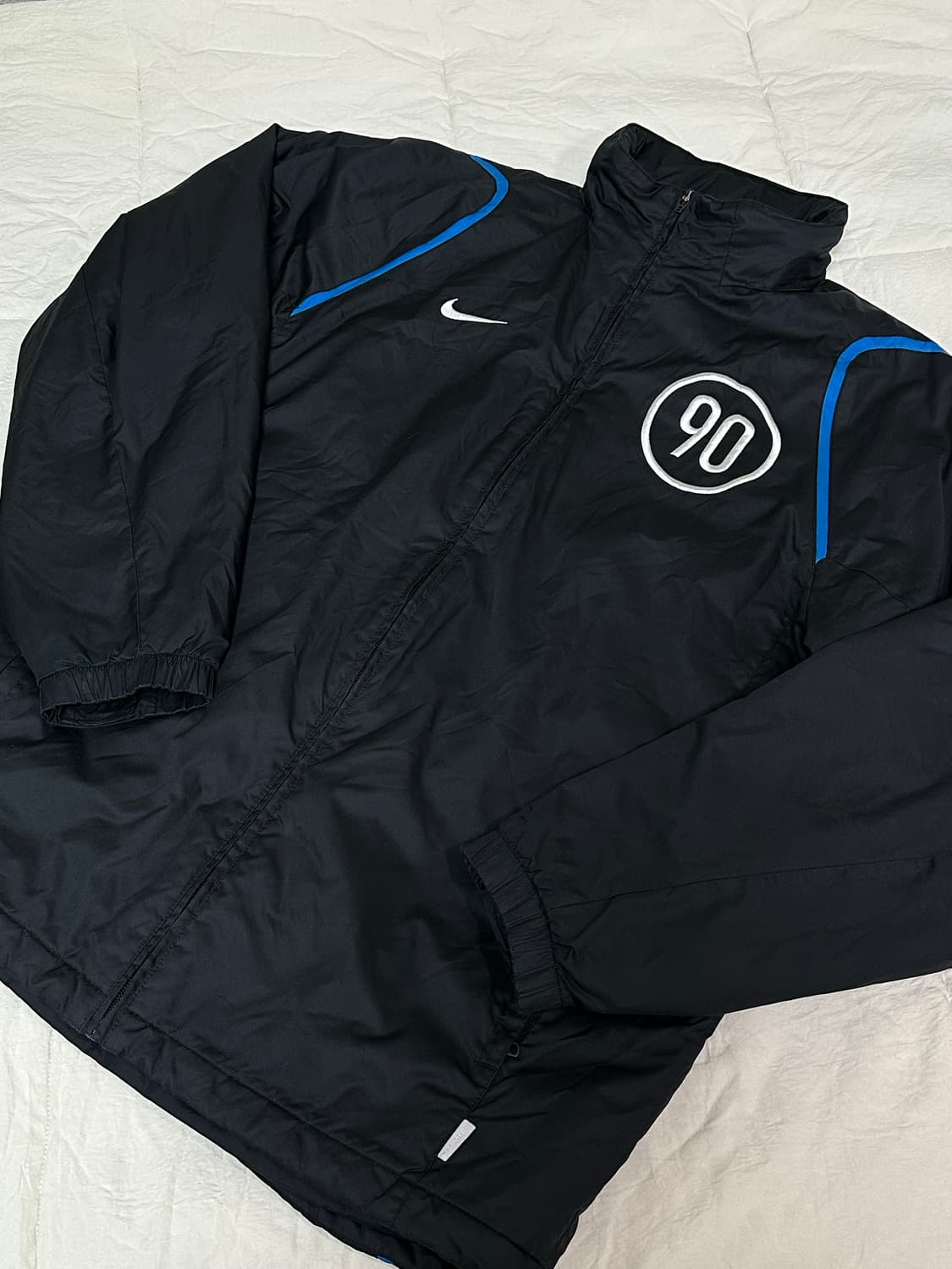 나이키 토탈90 파카 패딩바람막이 축구 유산소 라지  상품이미지2