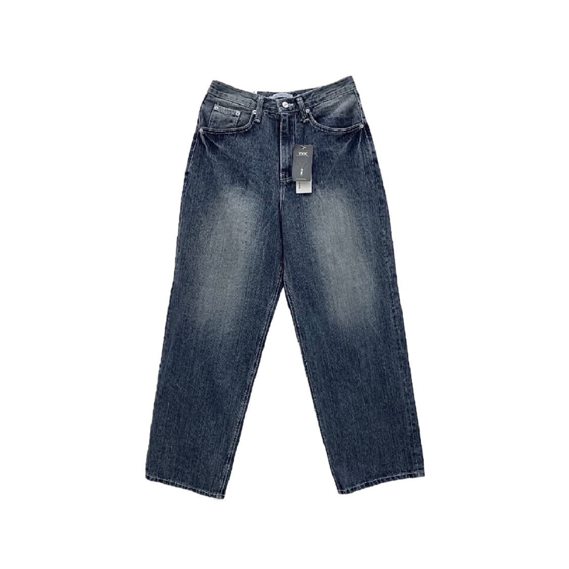 (1회착 우체국 택포가격) 레인 페브릭 워시드데님 셋업 중청 105/30 상품이미지2