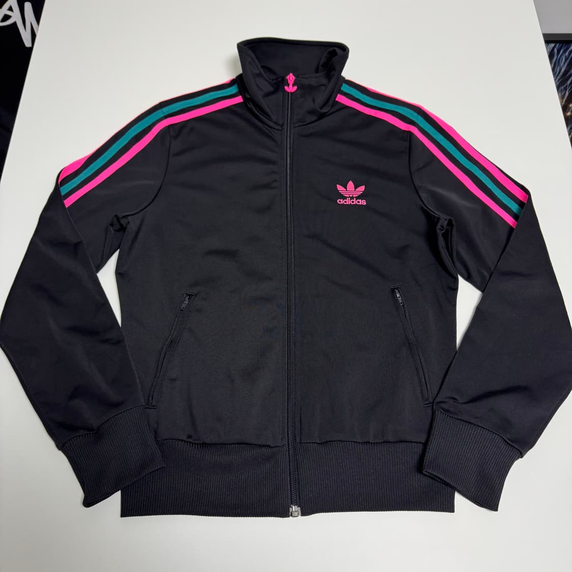 아디다스 파이어버드 멀티 컬러 트랙탑 집업 저지 M 상품이미지1