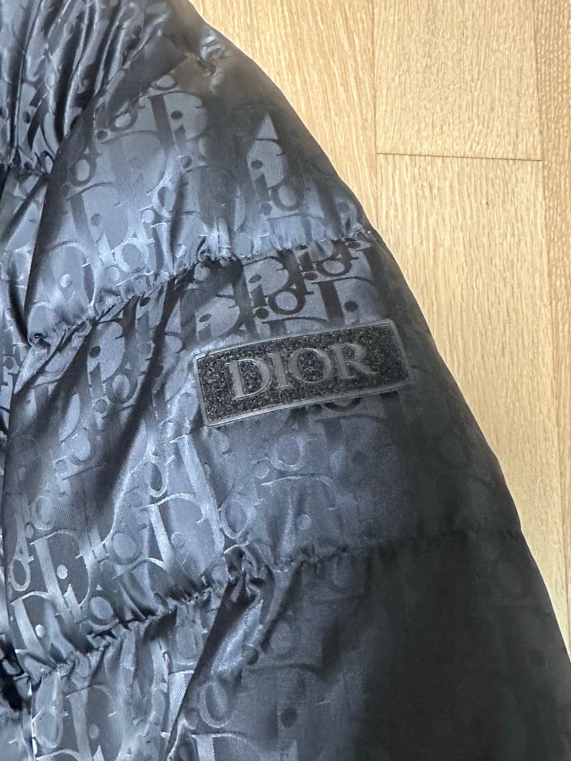 디올 오블리크 네이비 패딩 52사이즈 상품이미지4