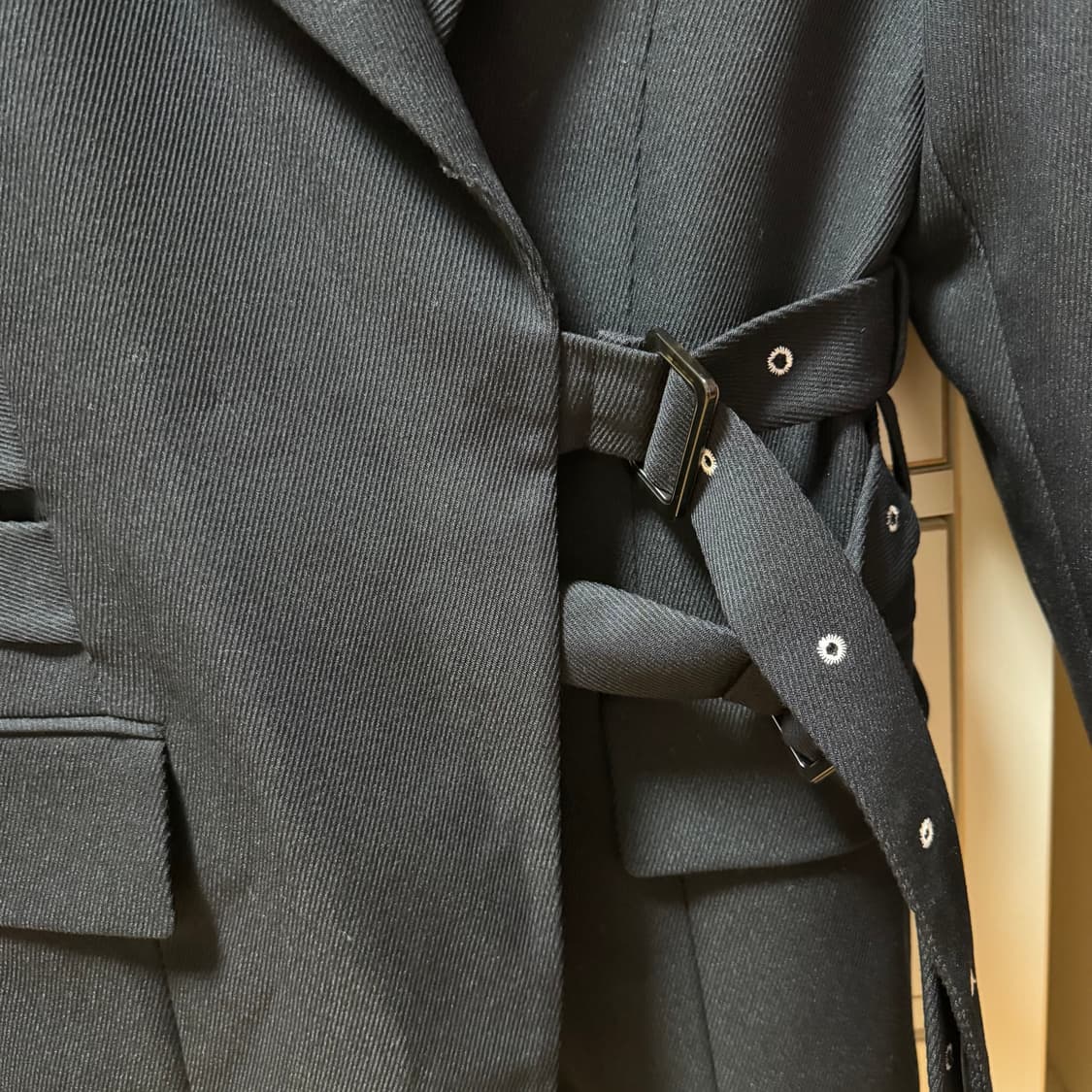 에고이스트 벨티드 자켓 상품이미지4