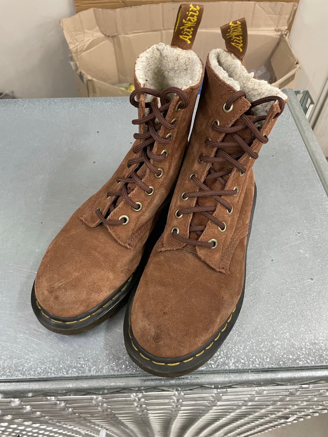 닥터마틴 1460 부츠 브라운 uk4 (gr-4495) 상품이미지2